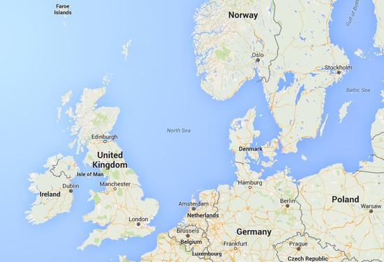 通常，长鳍领航鲸不会冒险进入北海南部海域。