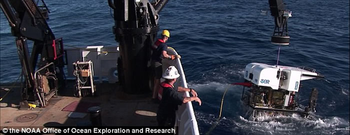 美国国家海洋暨大气总署（National Oceanic and Atmospheric Administration）的欧奇亚诺斯探索号（Okeanos Ex