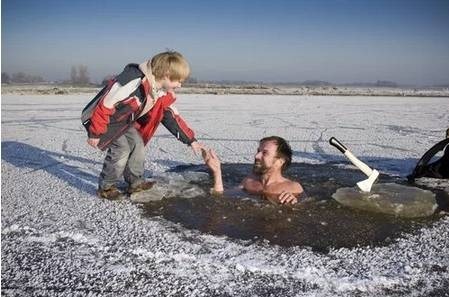 荷兰冰人欲再度挑战抗冻世界纪录