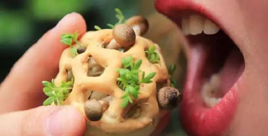 这些色彩缤纷、鲜美可口的食物，竟然都是3D打印