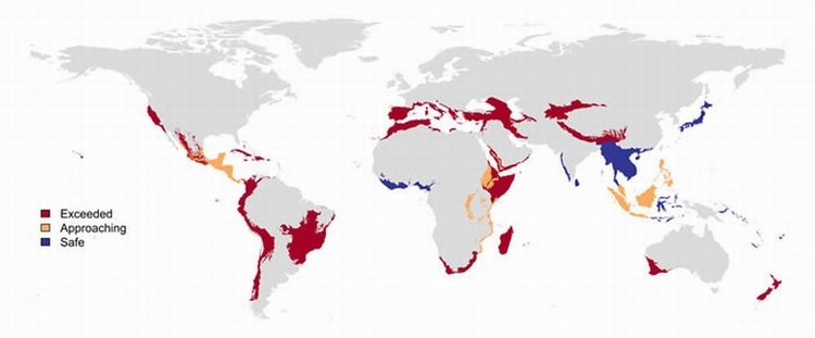 新研究称约58%的地球陆地表面物种“完整性”已经降至“安全”限度之下