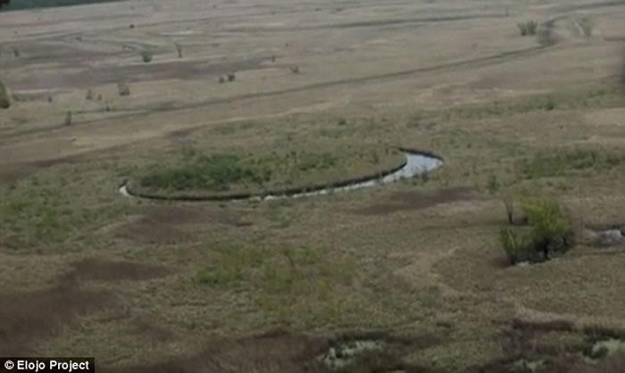 阿根廷圆形小岛The Eye疑藏外星人基地？