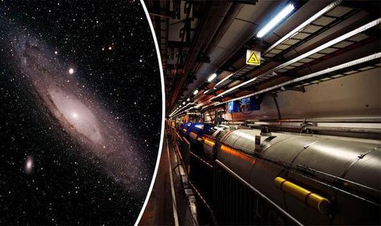 科学家们正在借助大型强子对撞机寻找来自额外纬度的粒子