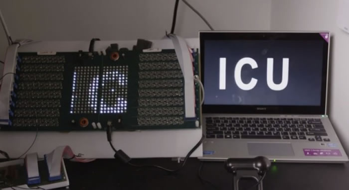 仪器可直接将映像讯号传至大脑，再刺激大脑产生映像。