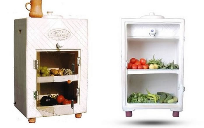 地震启发灵感！印度技工发明不用插电就能使用的陶土冰箱