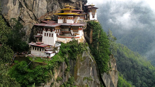 不丹虎穴寺 图片来源：Douglas J. McLaughlin