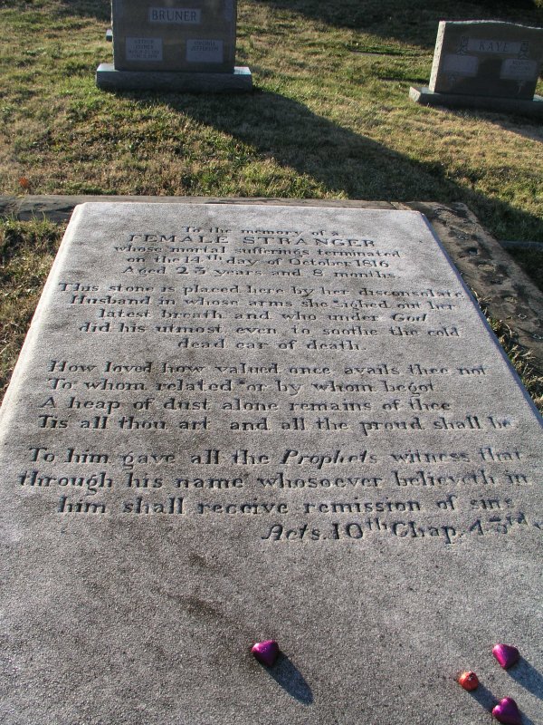 神秘女子墓：延续了整整200年的谜团